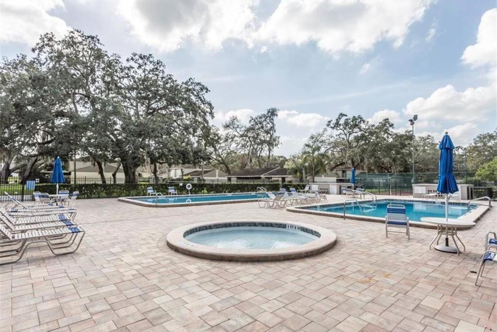 タンパCozy 3 Bed 2.5 Bath Located Near Busch Gardensアパートメント エクステリア 写真
